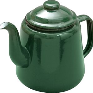 Falcon Housewares Large Green Enamel Tea Pot