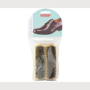 Wooden Shoe Brush Set