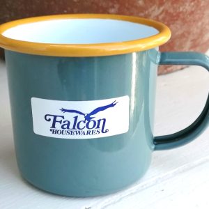 Falcon Housewares 8 cm Yellow and Grey Mug