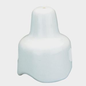 White Ceramic Traditional Pie Funnel