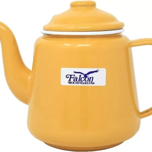 Falcon Housewares Yellow Enamel Tea Pot