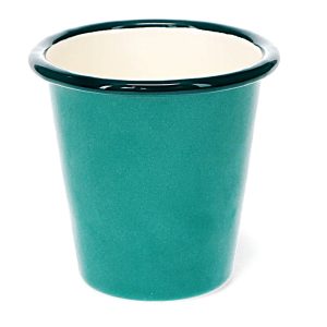 Teal Green Enamel Tumbler x 6