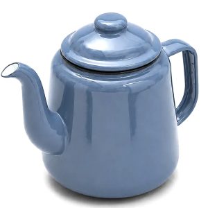 Falcon Housewares Small French Blue Enamel Tea Pot