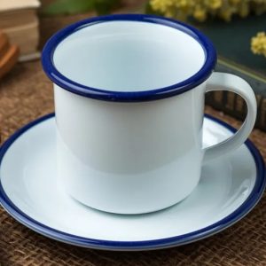 Falcon Housewares Blue and white Mug and Saucer Set of 6